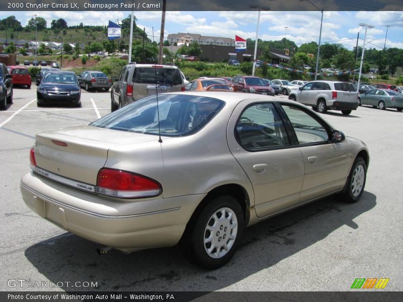 Champagne Pearl / Camel 2000 Chrysler Cirrus LX