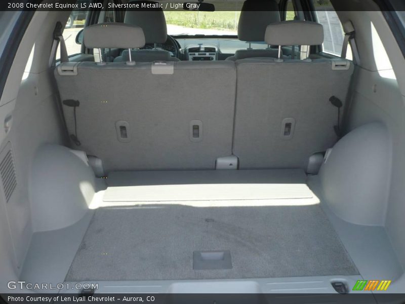 Silverstone Metallic / Light Gray 2008 Chevrolet Equinox LS AWD