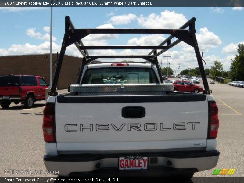 Summit White / Dark Charcoal 2007 Chevrolet Silverado 1500 Classic Regular Cab
