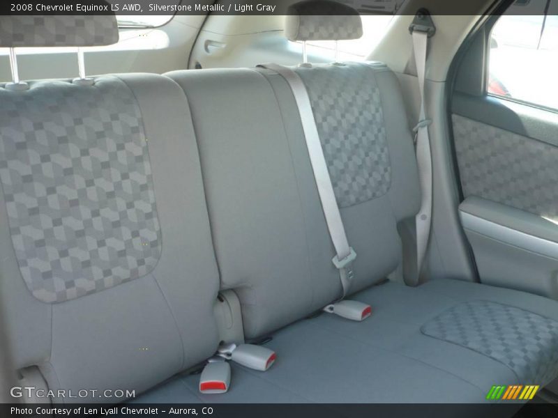 Silverstone Metallic / Light Gray 2008 Chevrolet Equinox LS AWD