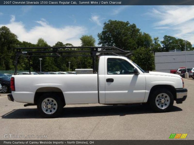 Summit White / Dark Charcoal 2007 Chevrolet Silverado 1500 Classic Regular Cab