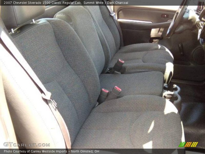 Summit White / Dark Charcoal 2007 Chevrolet Silverado 1500 Classic Regular Cab