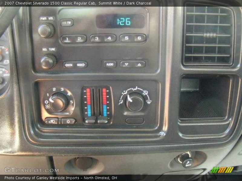 Summit White / Dark Charcoal 2007 Chevrolet Silverado 1500 Classic Regular Cab