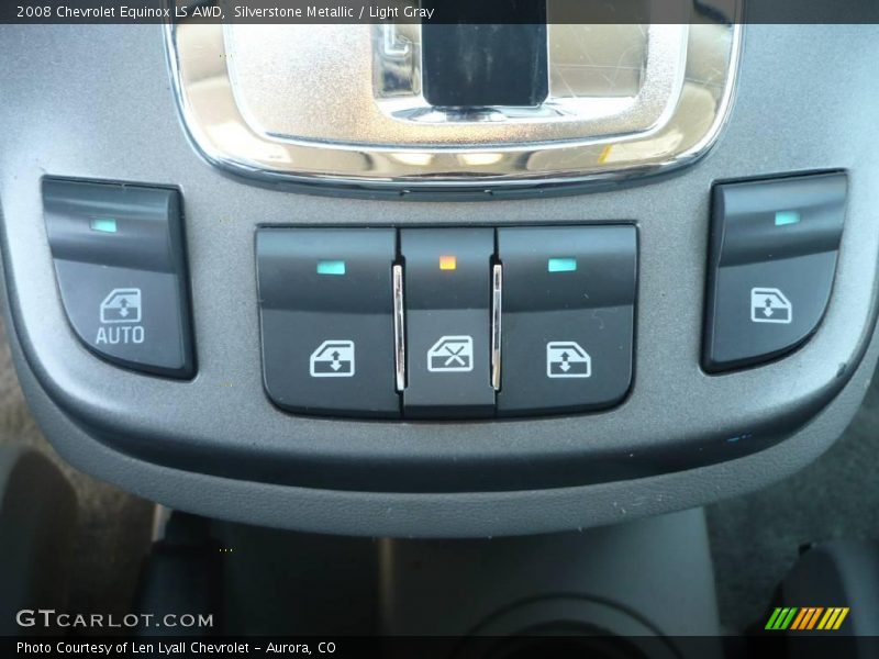 Silverstone Metallic / Light Gray 2008 Chevrolet Equinox LS AWD
