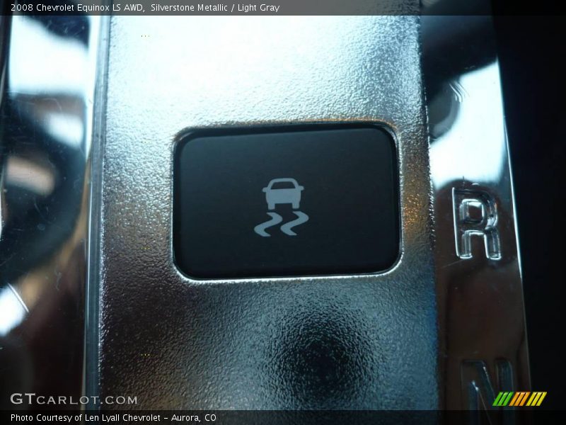 Silverstone Metallic / Light Gray 2008 Chevrolet Equinox LS AWD