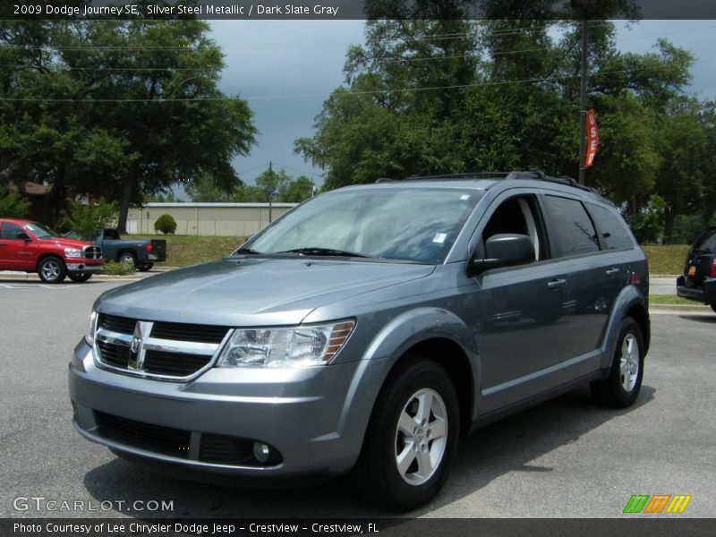 Silver Steel Metallic / Dark Slate Gray 2009 Dodge Journey SE