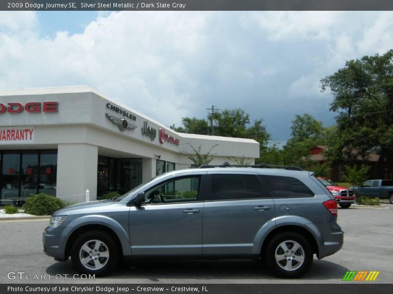 Silver Steel Metallic / Dark Slate Gray 2009 Dodge Journey SE