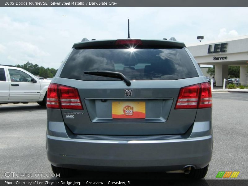 Silver Steel Metallic / Dark Slate Gray 2009 Dodge Journey SE