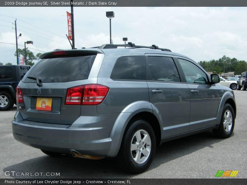 Silver Steel Metallic / Dark Slate Gray 2009 Dodge Journey SE