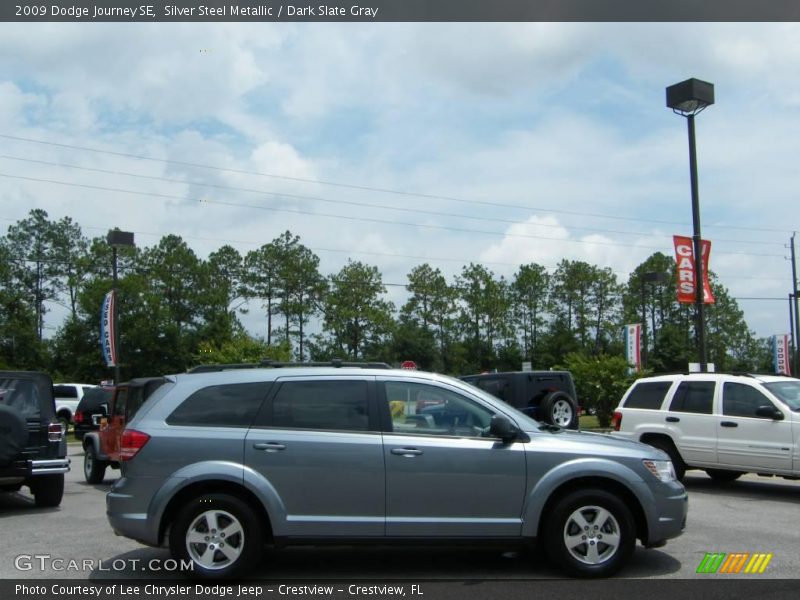 Silver Steel Metallic / Dark Slate Gray 2009 Dodge Journey SE