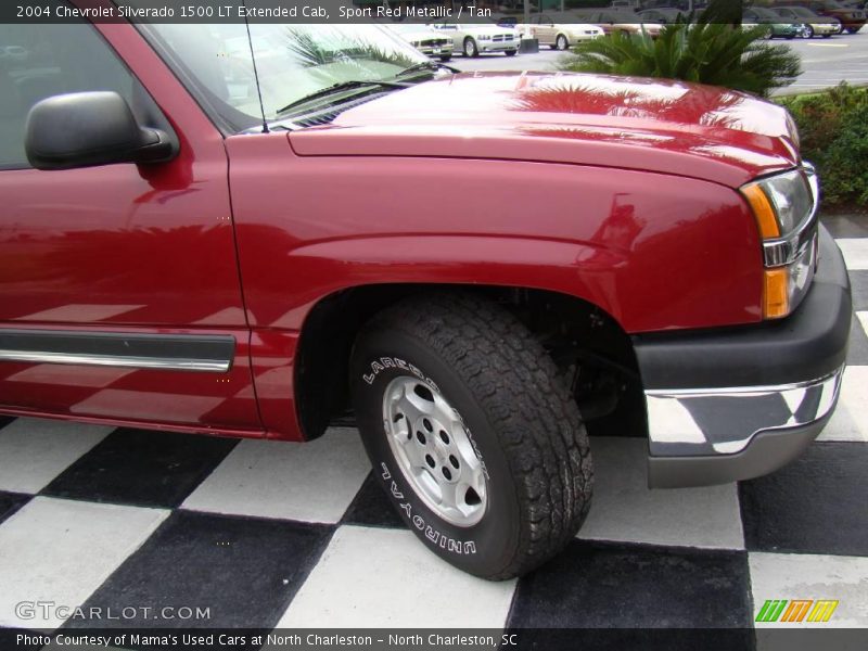 Sport Red Metallic / Tan 2004 Chevrolet Silverado 1500 LT Extended Cab