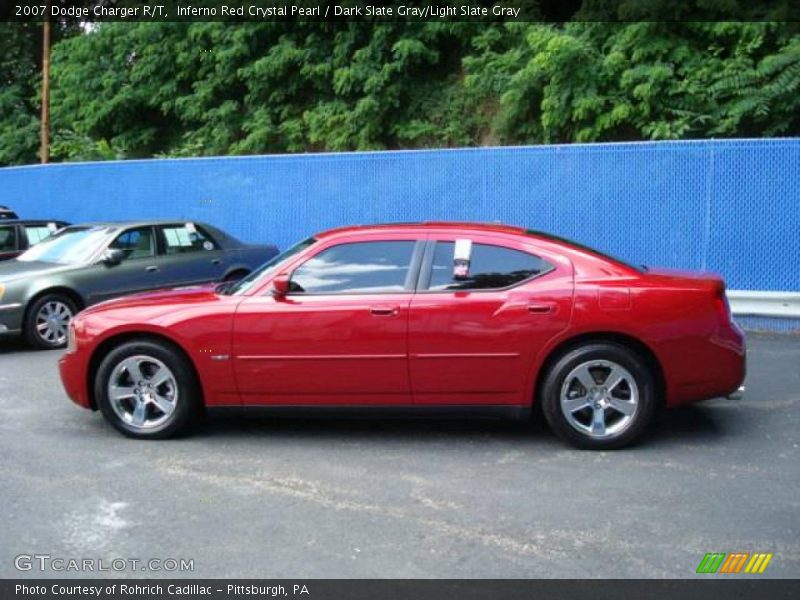 Inferno Red Crystal Pearl / Dark Slate Gray/Light Slate Gray 2007 Dodge Charger R/T