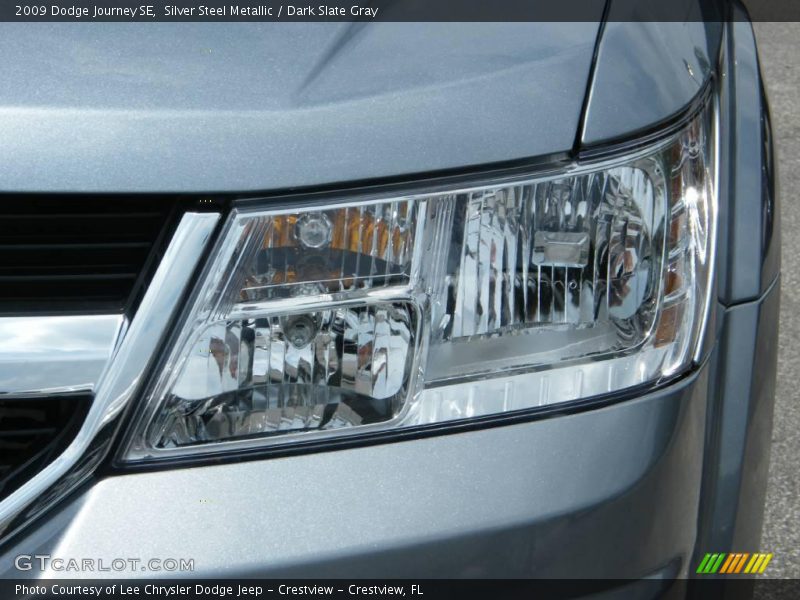 Silver Steel Metallic / Dark Slate Gray 2009 Dodge Journey SE