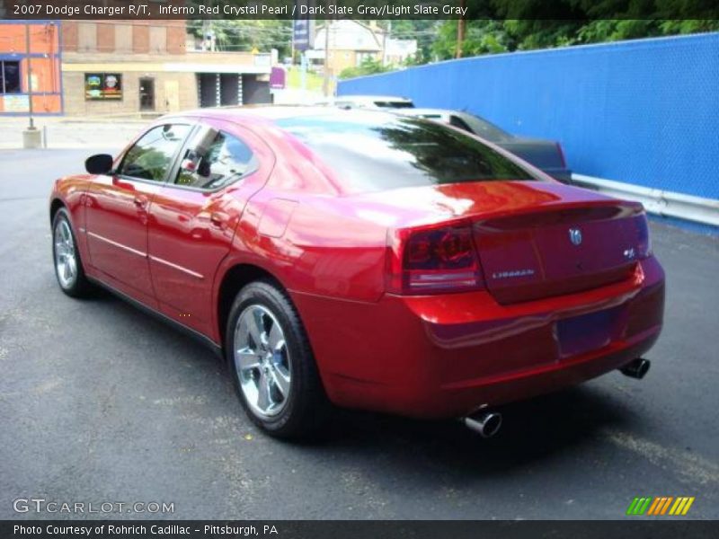 Inferno Red Crystal Pearl / Dark Slate Gray/Light Slate Gray 2007 Dodge Charger R/T