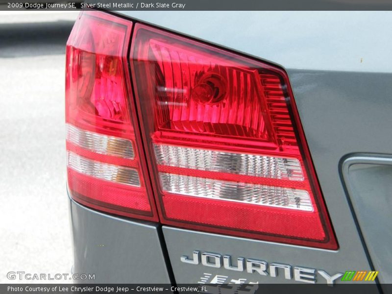 Silver Steel Metallic / Dark Slate Gray 2009 Dodge Journey SE