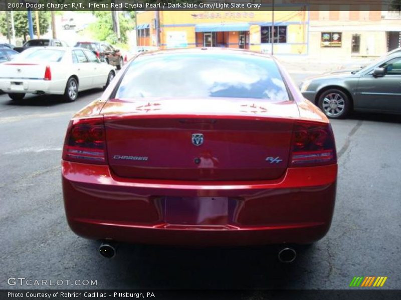 Inferno Red Crystal Pearl / Dark Slate Gray/Light Slate Gray 2007 Dodge Charger R/T