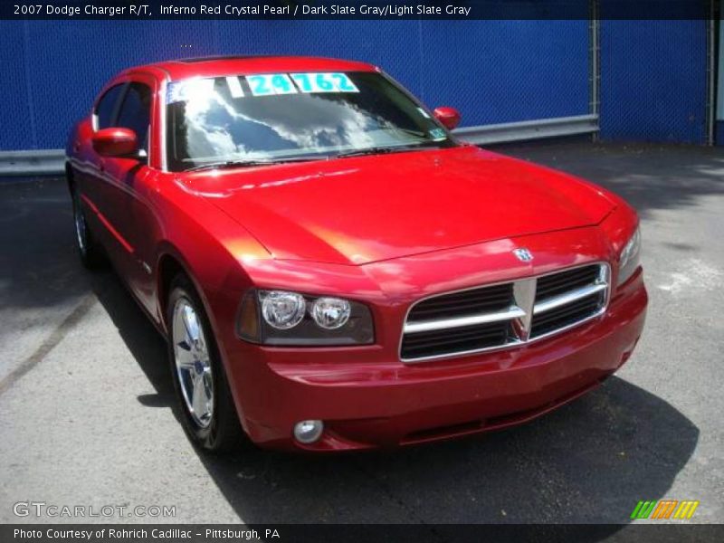 Inferno Red Crystal Pearl / Dark Slate Gray/Light Slate Gray 2007 Dodge Charger R/T