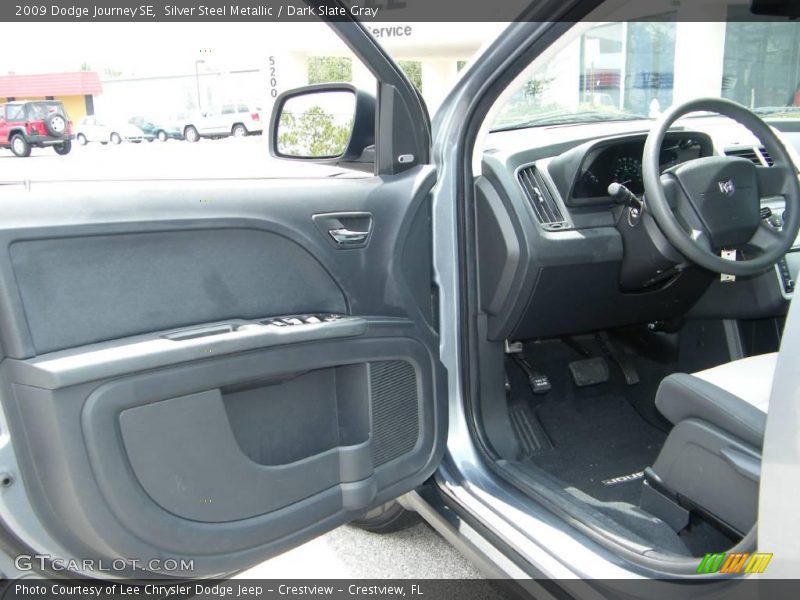 Silver Steel Metallic / Dark Slate Gray 2009 Dodge Journey SE