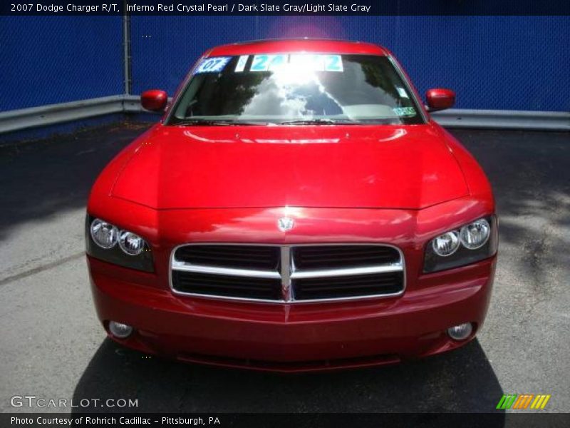Inferno Red Crystal Pearl / Dark Slate Gray/Light Slate Gray 2007 Dodge Charger R/T