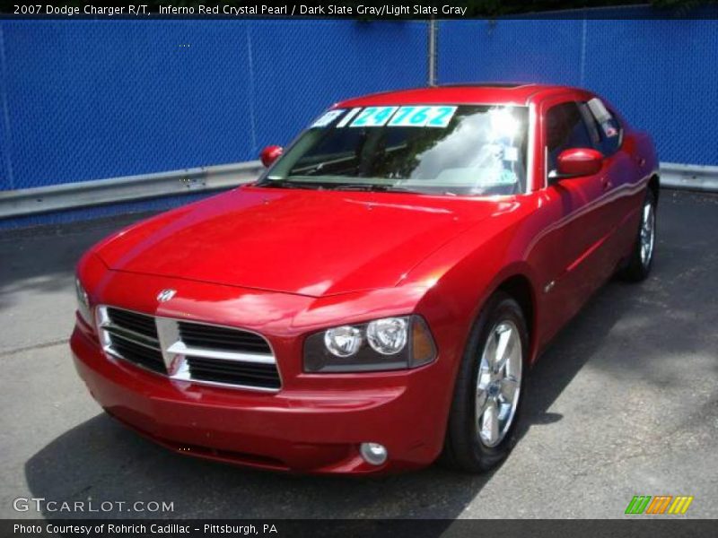 Inferno Red Crystal Pearl / Dark Slate Gray/Light Slate Gray 2007 Dodge Charger R/T