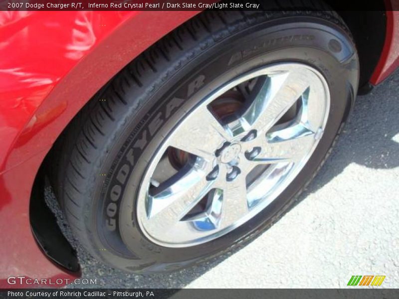 Inferno Red Crystal Pearl / Dark Slate Gray/Light Slate Gray 2007 Dodge Charger R/T