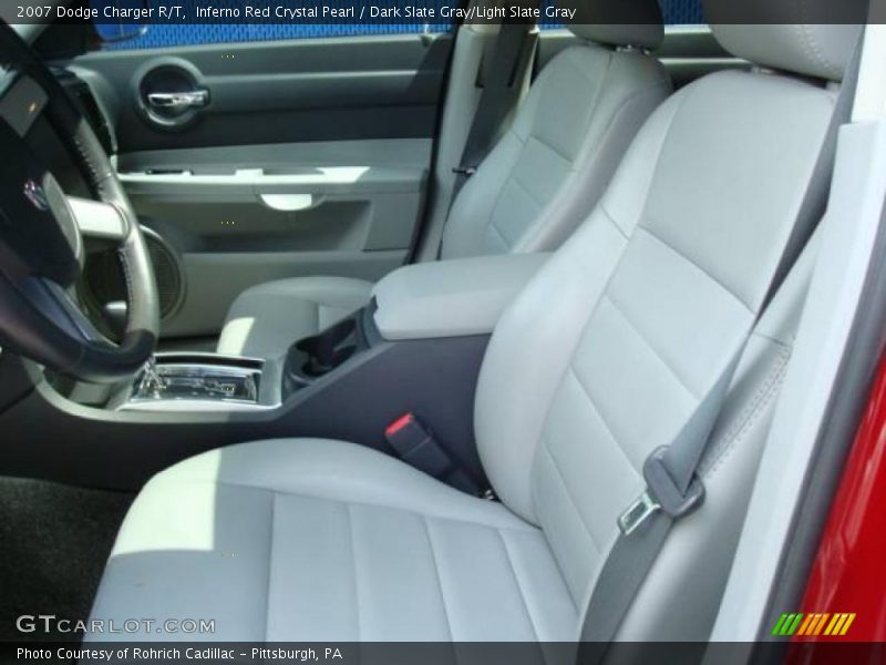 Inferno Red Crystal Pearl / Dark Slate Gray/Light Slate Gray 2007 Dodge Charger R/T