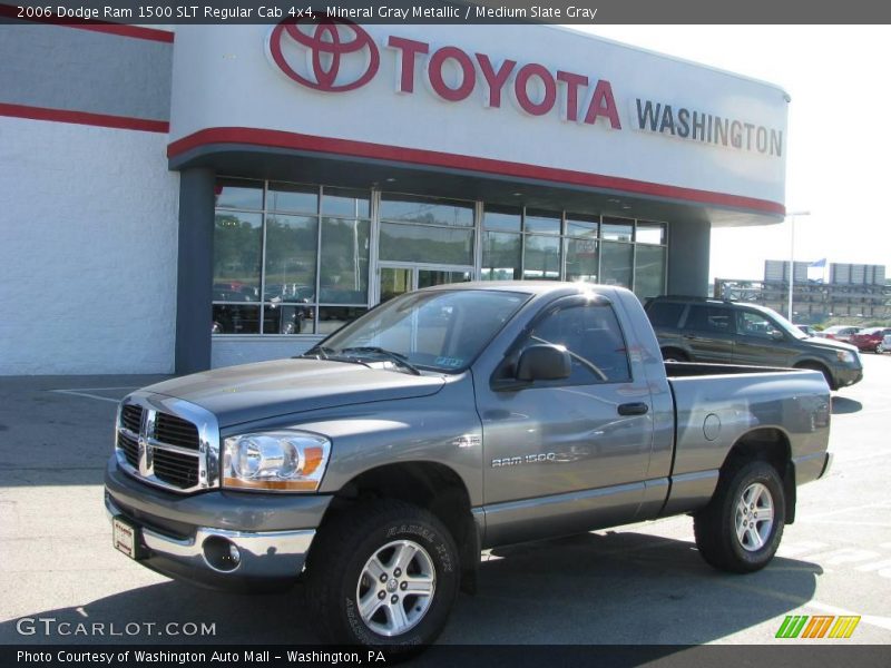 Mineral Gray Metallic / Medium Slate Gray 2006 Dodge Ram 1500 SLT Regular Cab 4x4