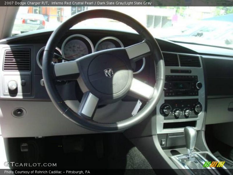 Inferno Red Crystal Pearl / Dark Slate Gray/Light Slate Gray 2007 Dodge Charger R/T