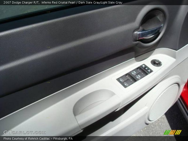 Inferno Red Crystal Pearl / Dark Slate Gray/Light Slate Gray 2007 Dodge Charger R/T