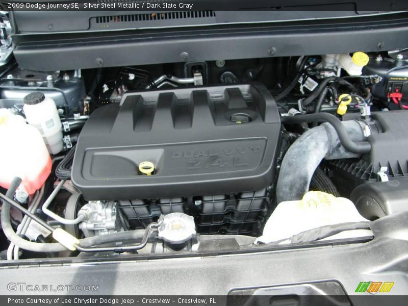 Silver Steel Metallic / Dark Slate Gray 2009 Dodge Journey SE