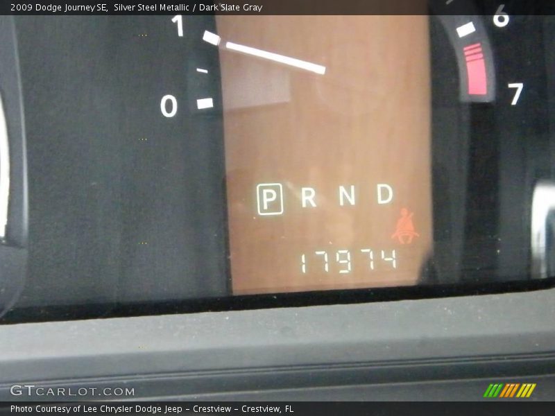 Silver Steel Metallic / Dark Slate Gray 2009 Dodge Journey SE
