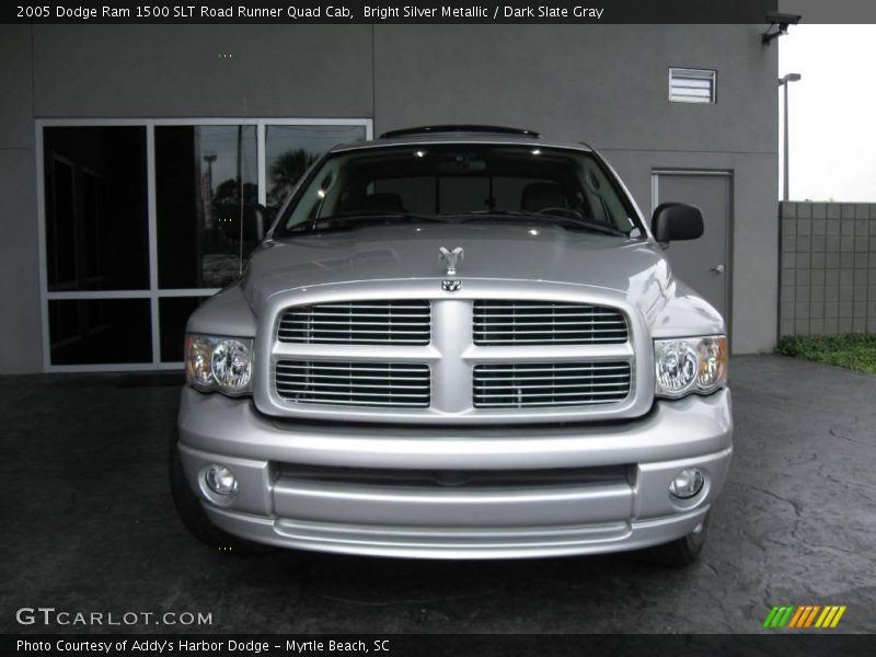 Bright Silver Metallic / Dark Slate Gray 2005 Dodge Ram 1500 SLT Road Runner Quad Cab