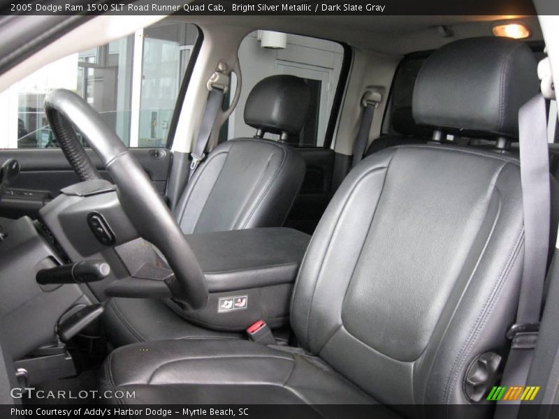 Bright Silver Metallic / Dark Slate Gray 2005 Dodge Ram 1500 SLT Road Runner Quad Cab
