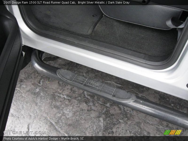 Bright Silver Metallic / Dark Slate Gray 2005 Dodge Ram 1500 SLT Road Runner Quad Cab