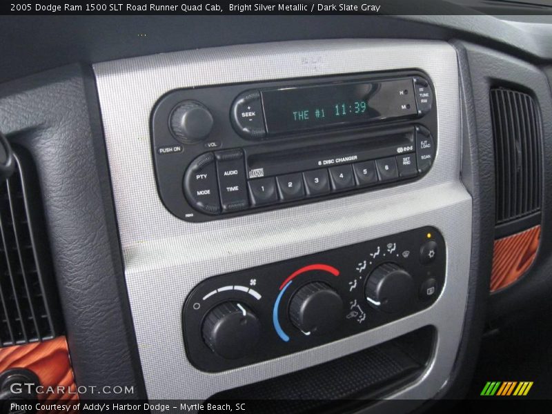 Bright Silver Metallic / Dark Slate Gray 2005 Dodge Ram 1500 SLT Road Runner Quad Cab