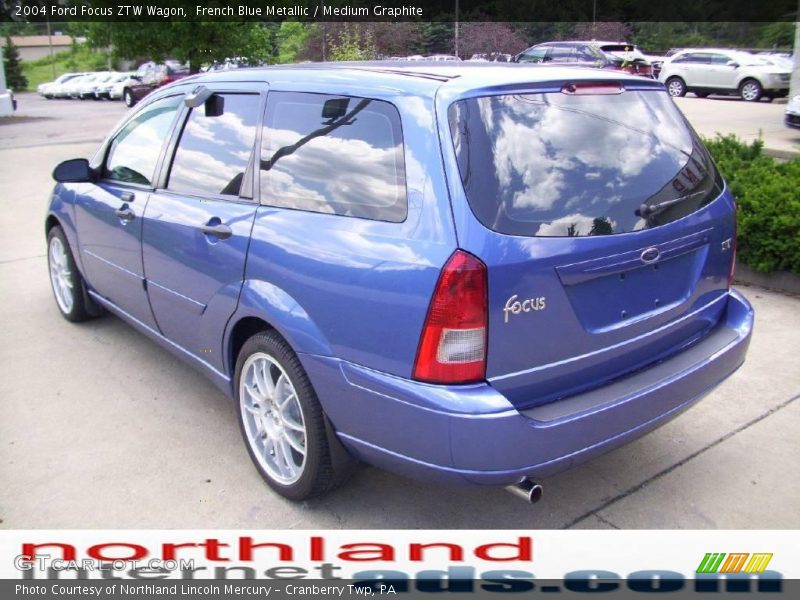 French Blue Metallic / Medium Graphite 2004 Ford Focus ZTW Wagon