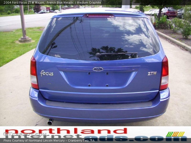 French Blue Metallic / Medium Graphite 2004 Ford Focus ZTW Wagon