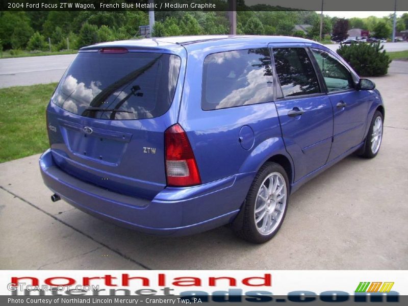 French Blue Metallic / Medium Graphite 2004 Ford Focus ZTW Wagon