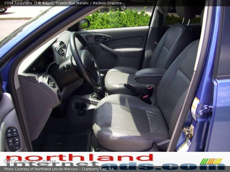 French Blue Metallic / Medium Graphite 2004 Ford Focus ZTW Wagon