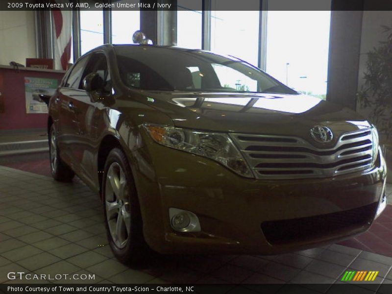 Golden Umber Mica / Ivory 2009 Toyota Venza V6 AWD