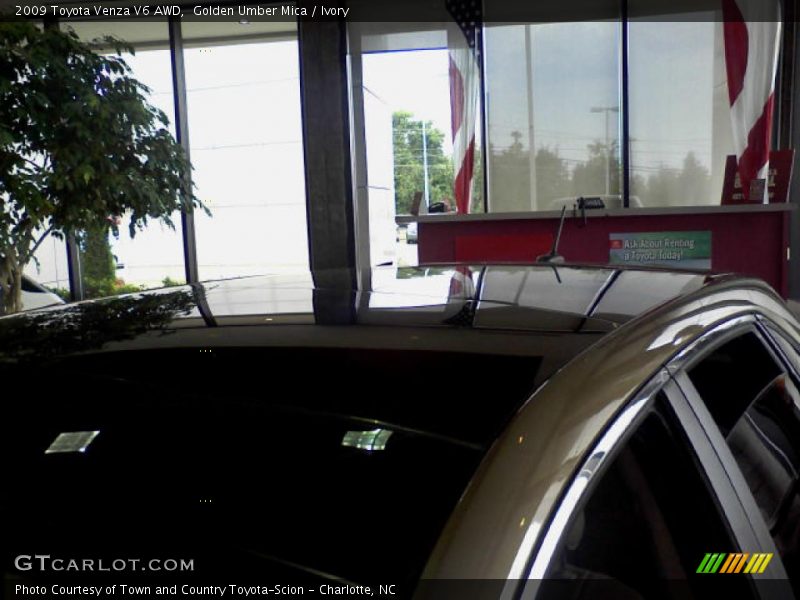 Golden Umber Mica / Ivory 2009 Toyota Venza V6 AWD