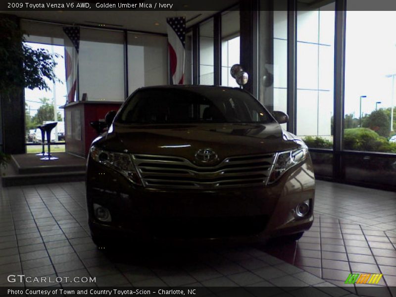 Golden Umber Mica / Ivory 2009 Toyota Venza V6 AWD