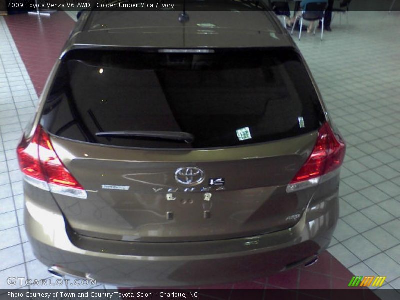 Golden Umber Mica / Ivory 2009 Toyota Venza V6 AWD