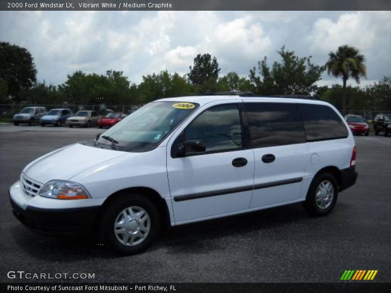 Vibrant White / Medium Graphite 2000 Ford Windstar LX