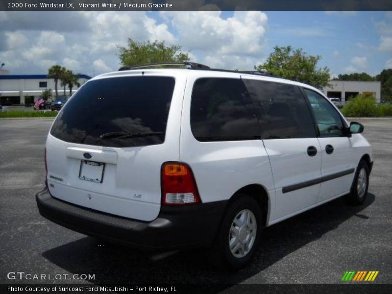 Vibrant White / Medium Graphite 2000 Ford Windstar LX