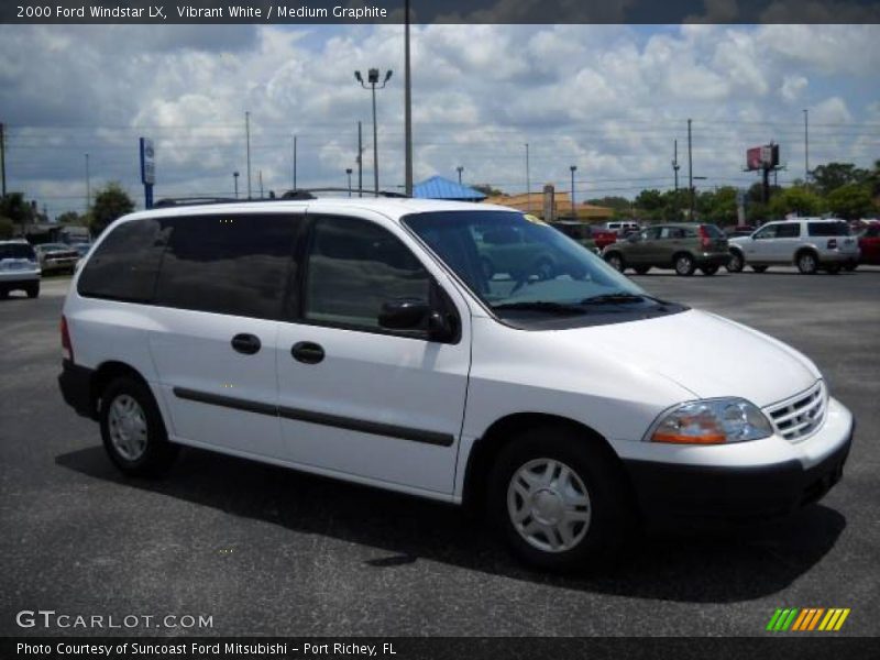 Vibrant White / Medium Graphite 2000 Ford Windstar LX