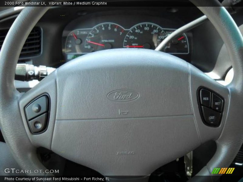 Vibrant White / Medium Graphite 2000 Ford Windstar LX