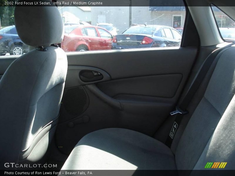 Infra Red / Medium Graphite 2002 Ford Focus LX Sedan