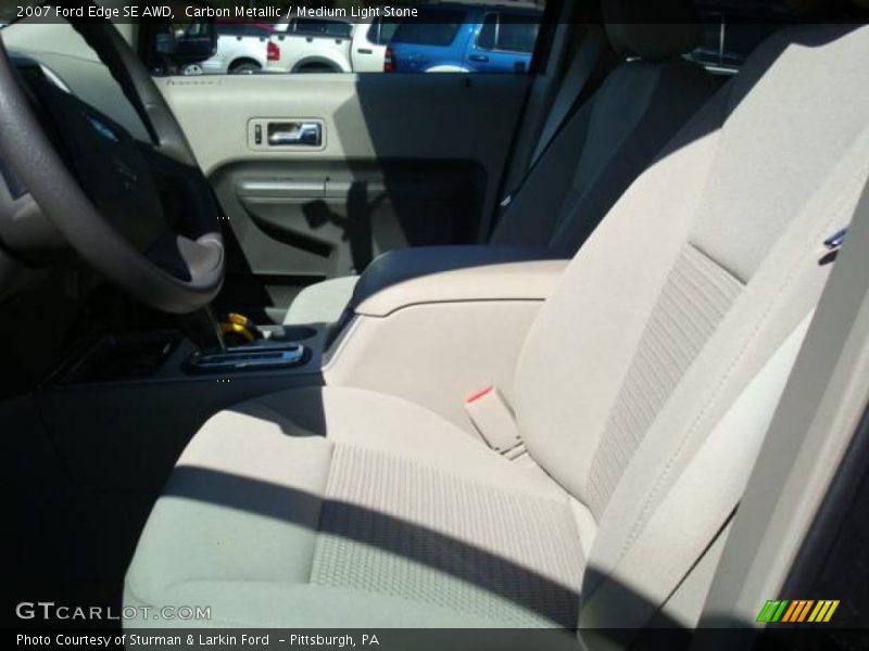 Carbon Metallic / Medium Light Stone 2007 Ford Edge SE AWD
