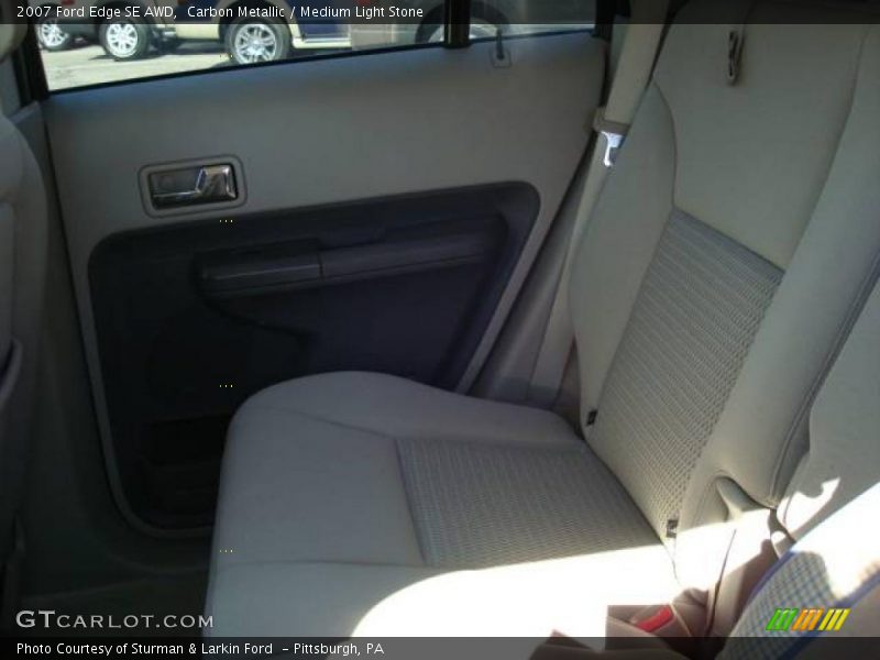 Carbon Metallic / Medium Light Stone 2007 Ford Edge SE AWD